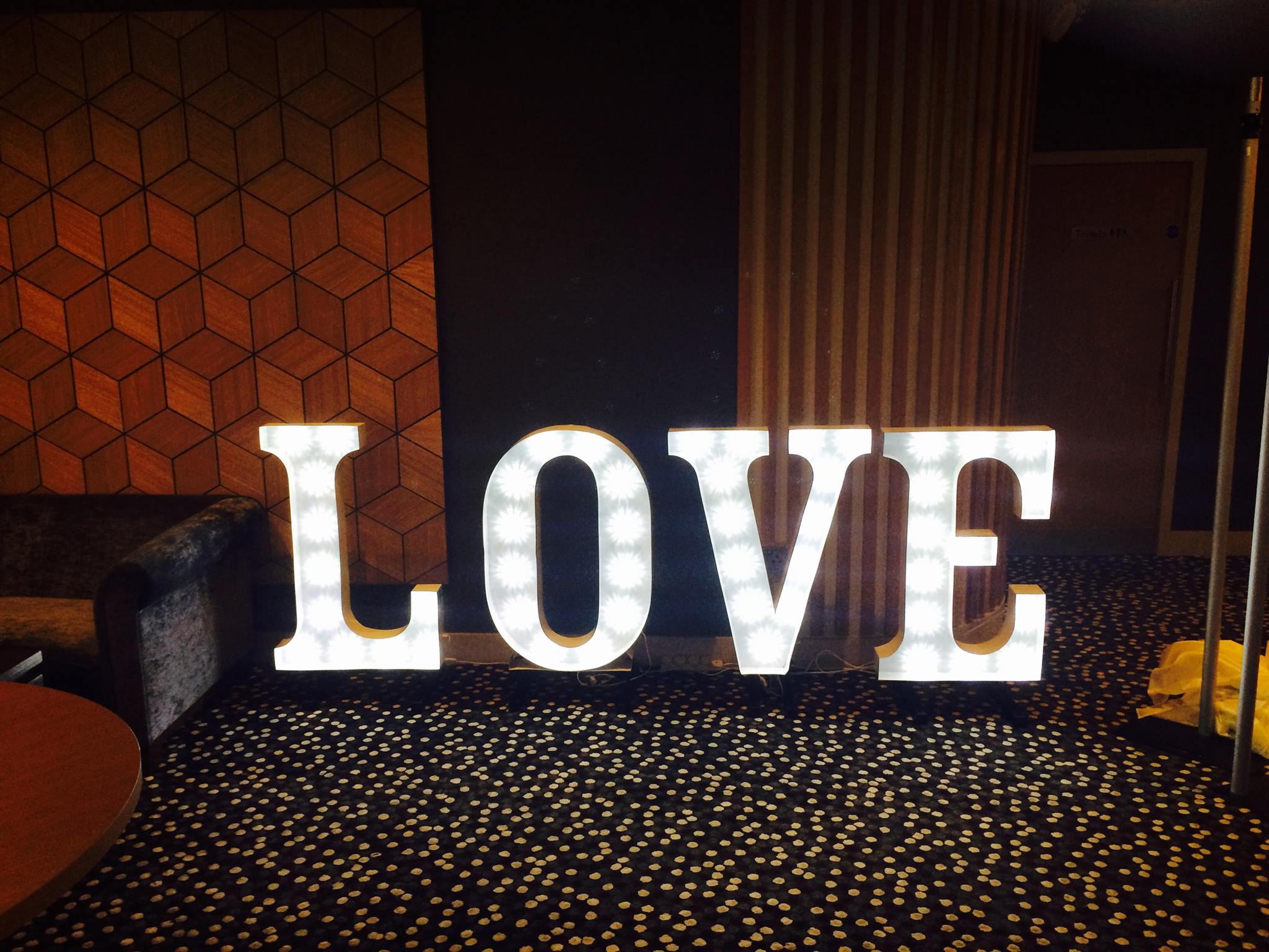 LED Love Letters 